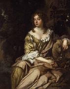 Sir Peter Lely Possibly portrait of Nell Gwyn Spain oil painting artist